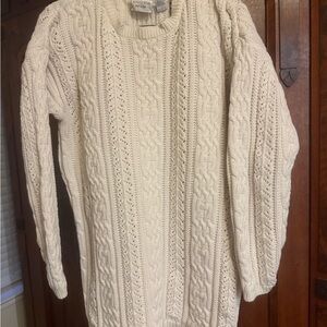 Nordstrom Cream Cable Knit Sweater